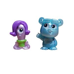 Disney Doorables Celia & Sully Monsters Inc.- Excellent Condition